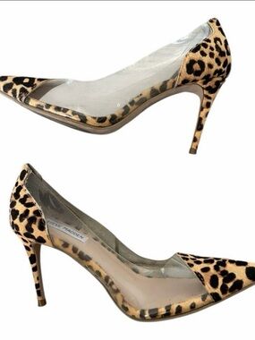 Steve Madden animal print heels size 7